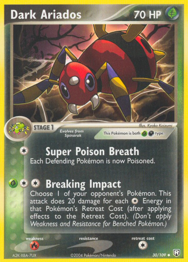 Team Rocket Returns Dark Ariados #30/109